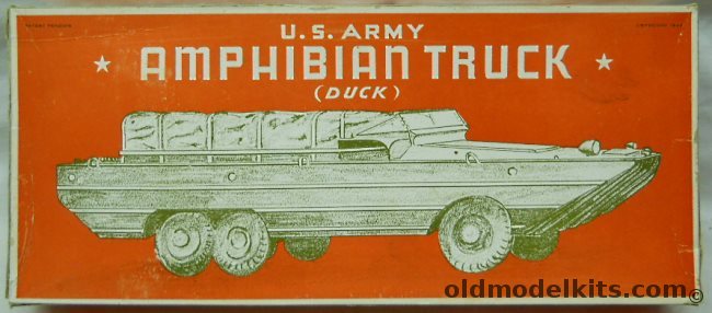 Star Model 1/24 US Army Amphibian 1 1/2 Ton Truck DUCK (DUKW) plastic model kit